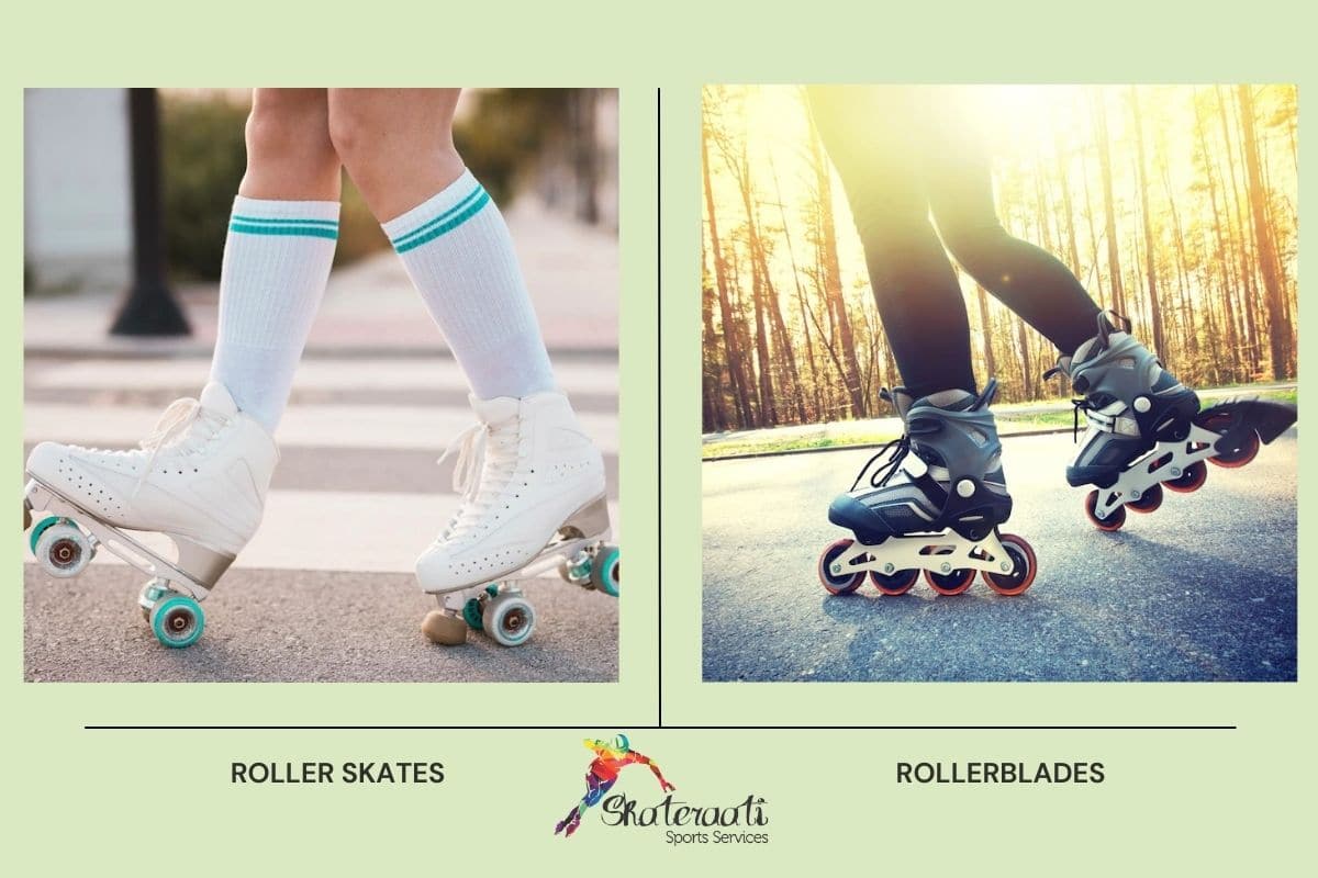 Roller Skates and Rollerblade