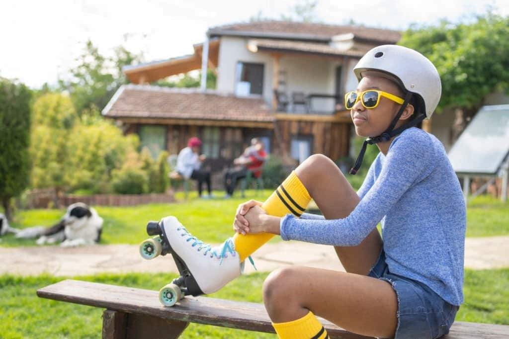 Roller Skating in Summer